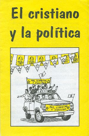 Tapa del folleto El cristiano y la política