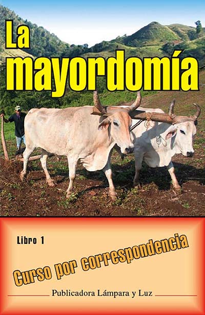 Tapa del libro La mayordómia -Estudio bíblico sobre la administración