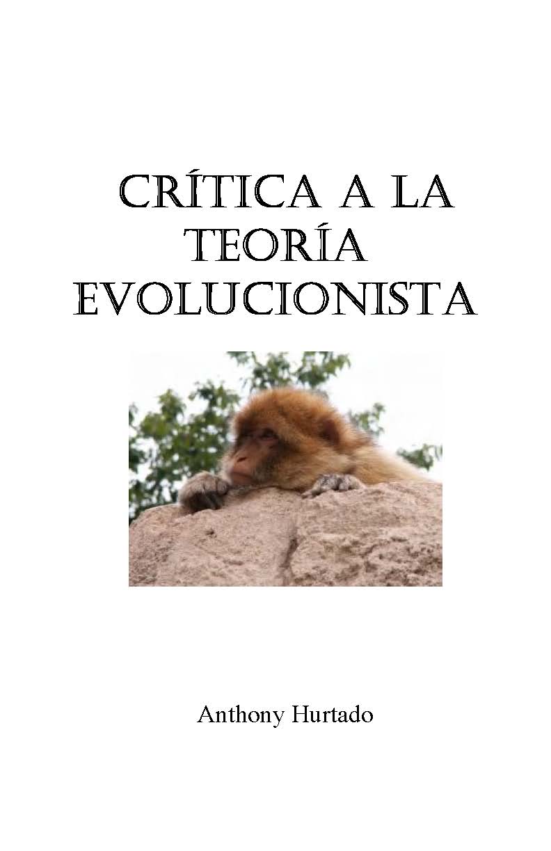 Tapa del libro Crítica a la teoría evolucionista